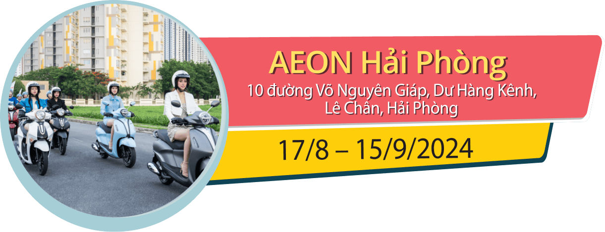 AEON Hải Phòng: 17/8 - 15/910 đường Võ Nguyên Giáp, Dư Hàng Kênh, Lê Chân, Hải Phòng